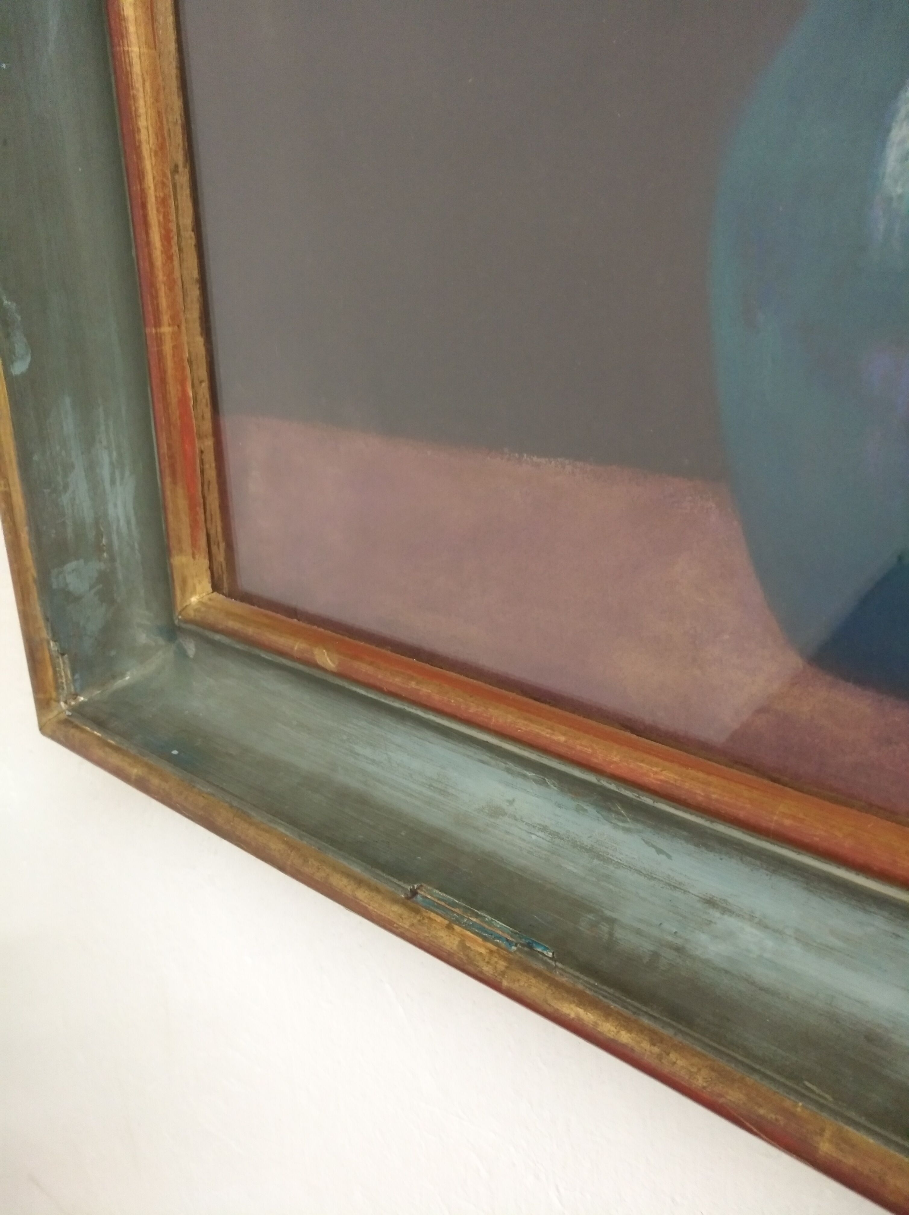 Painting "The bouquet of pastel roses" by S.Lamarche