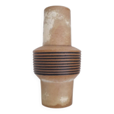 Beau vase soucoupe en céramique