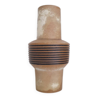 Beau vase soucoupe en céramique