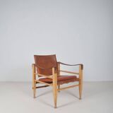 Danish Safari chair by Aage Bruun & Søn, 1950s