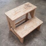 Ancien marche pied d'atelier