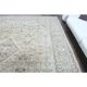 1970s Vintage Persian Handmade Wool Cotton Light Brown Area Rug 302x394
