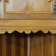 Vintage 1960s Corner Cabinet in Solid Oak style of Kjærnulf, Danish Modern
