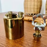 Wicker and Bamboo cascading lamp