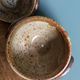 Soup bowls in Puisaye pyrite stoneware by Jean-Pierre Prud'homme