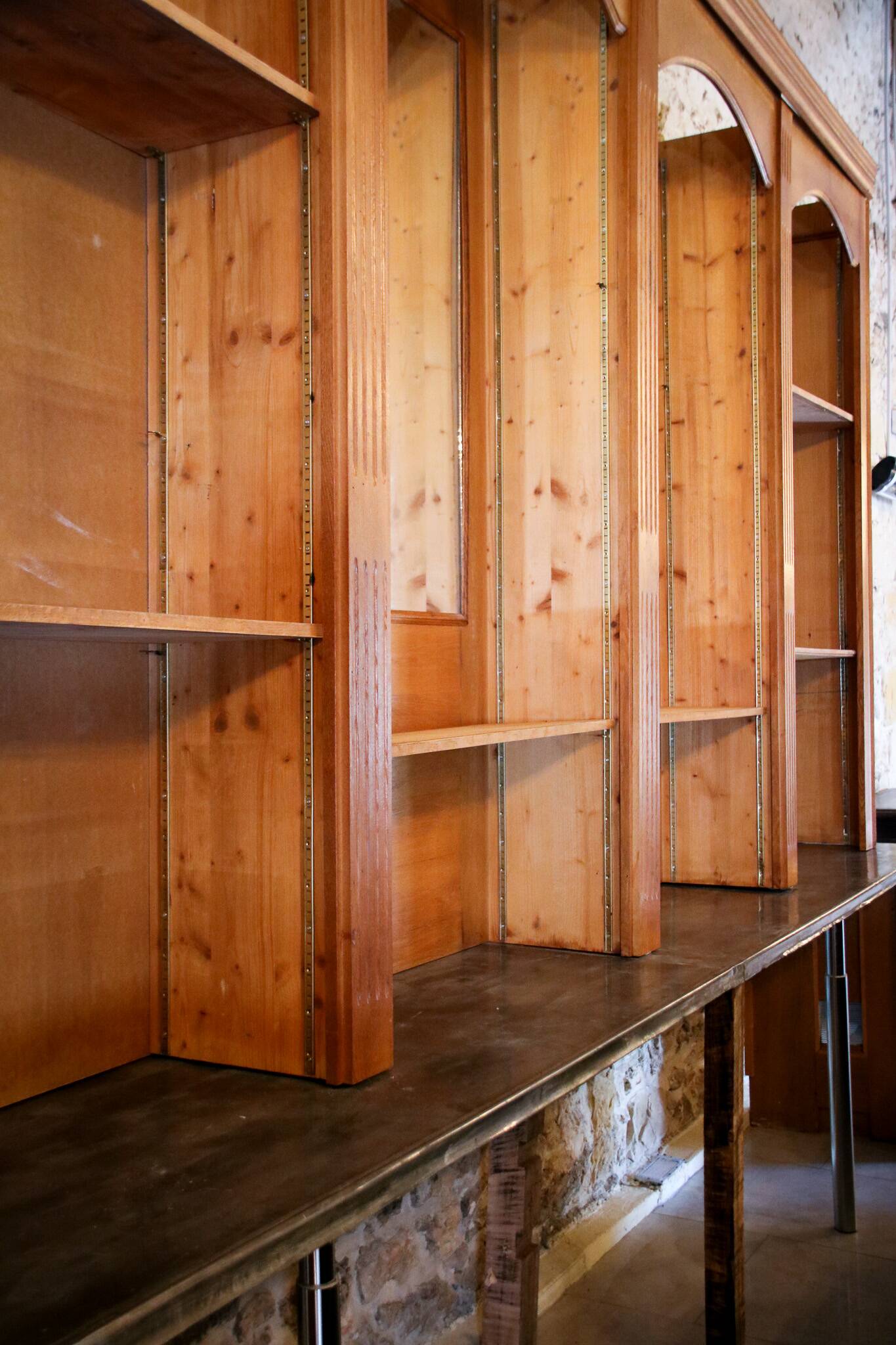 5m solid oak bar
