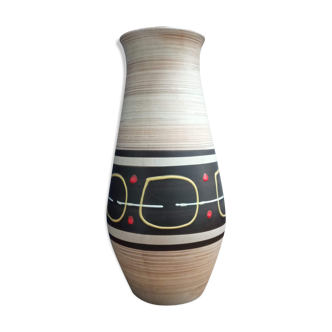 Vase céramique moderniste allemande Carstens