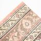 Tapis de couloir oriental vintage rose bleu foncé 3 x 12