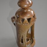 Stoneware photophore "the Cyclades" 1970s