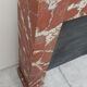 Wooden fireplace imitation marble 1900