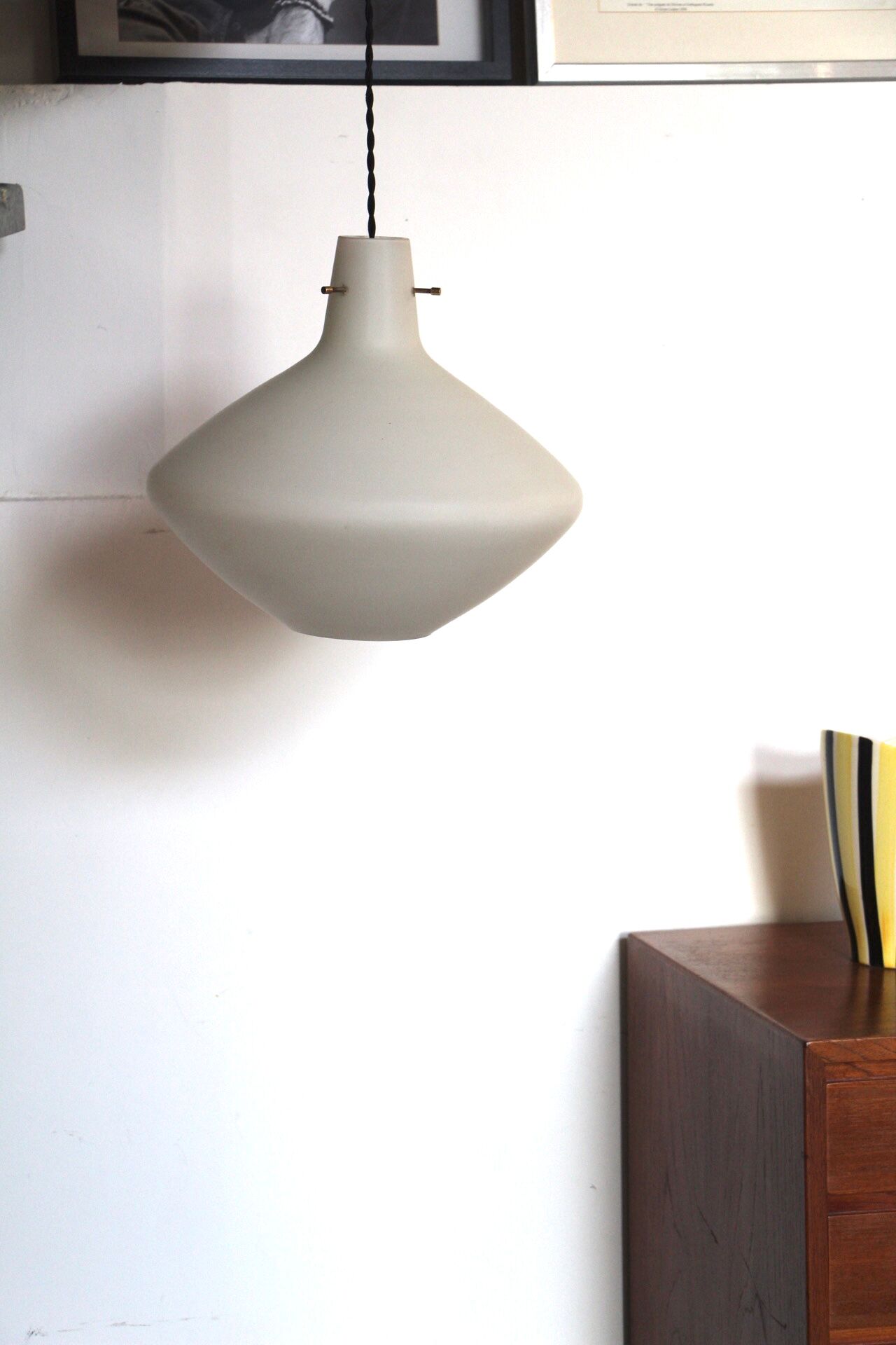 Pierre Disderot France 1957 opaline hanging