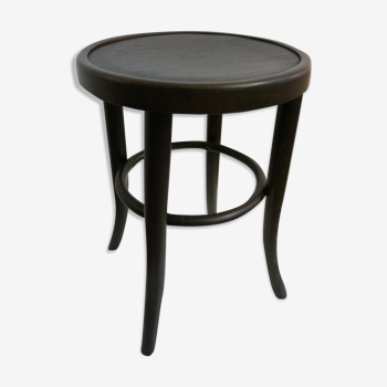 Bistro stool in curved wood
