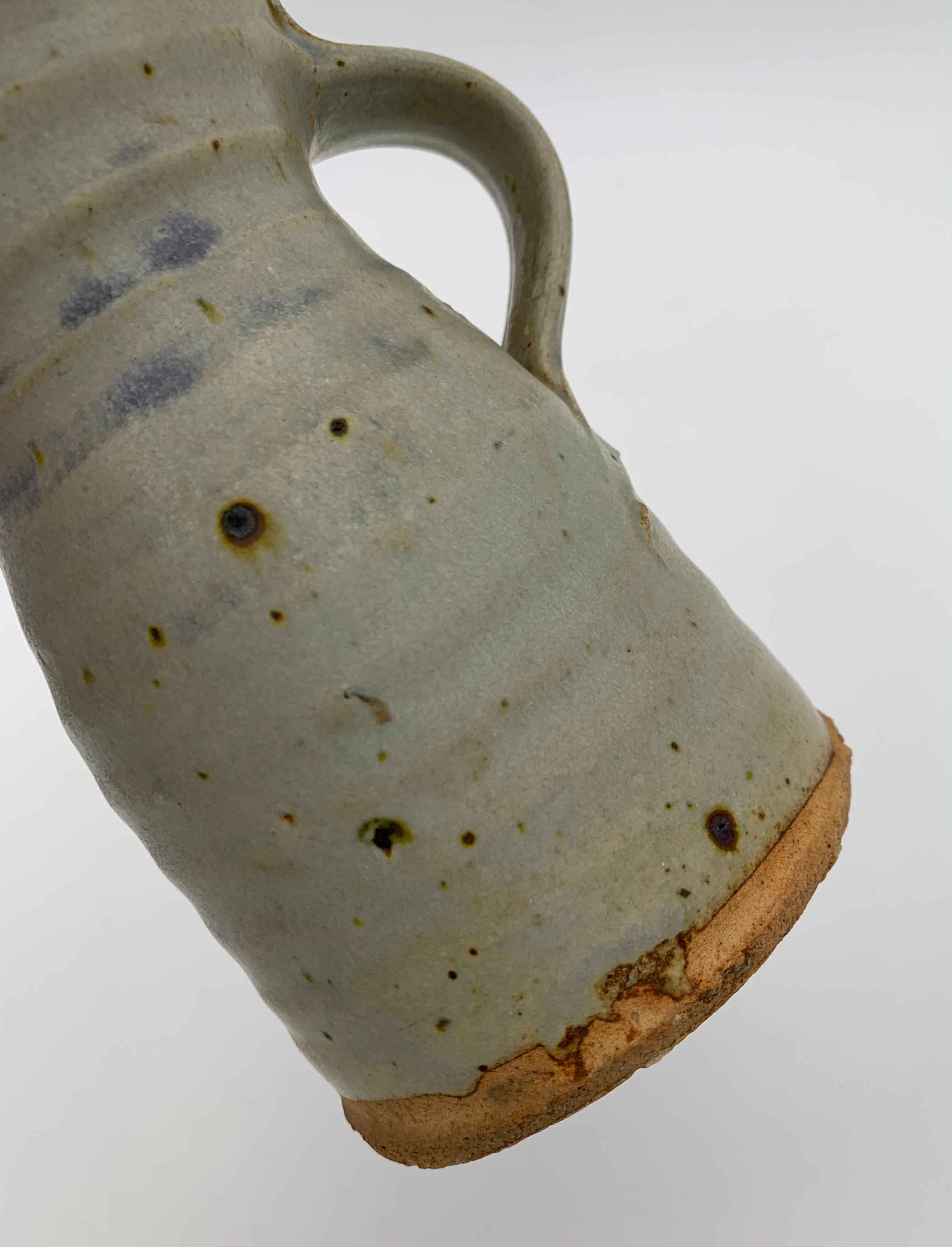 Vintage pyrite stoneware pitcher 1960