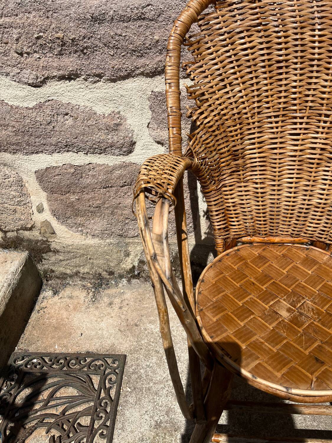 Chaise en châtaignier