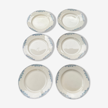 6 flat plates Villeroy and Boch