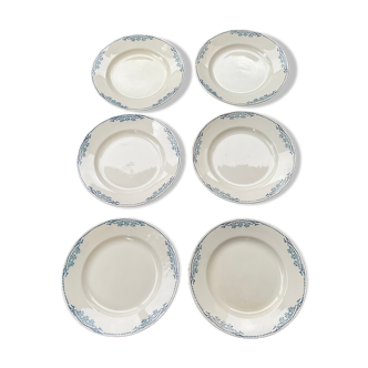 6 flat plates Villeroy and Boch