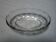 Ravier in scalloped cast glass