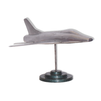 Figurine aluminium airplan, 1950s