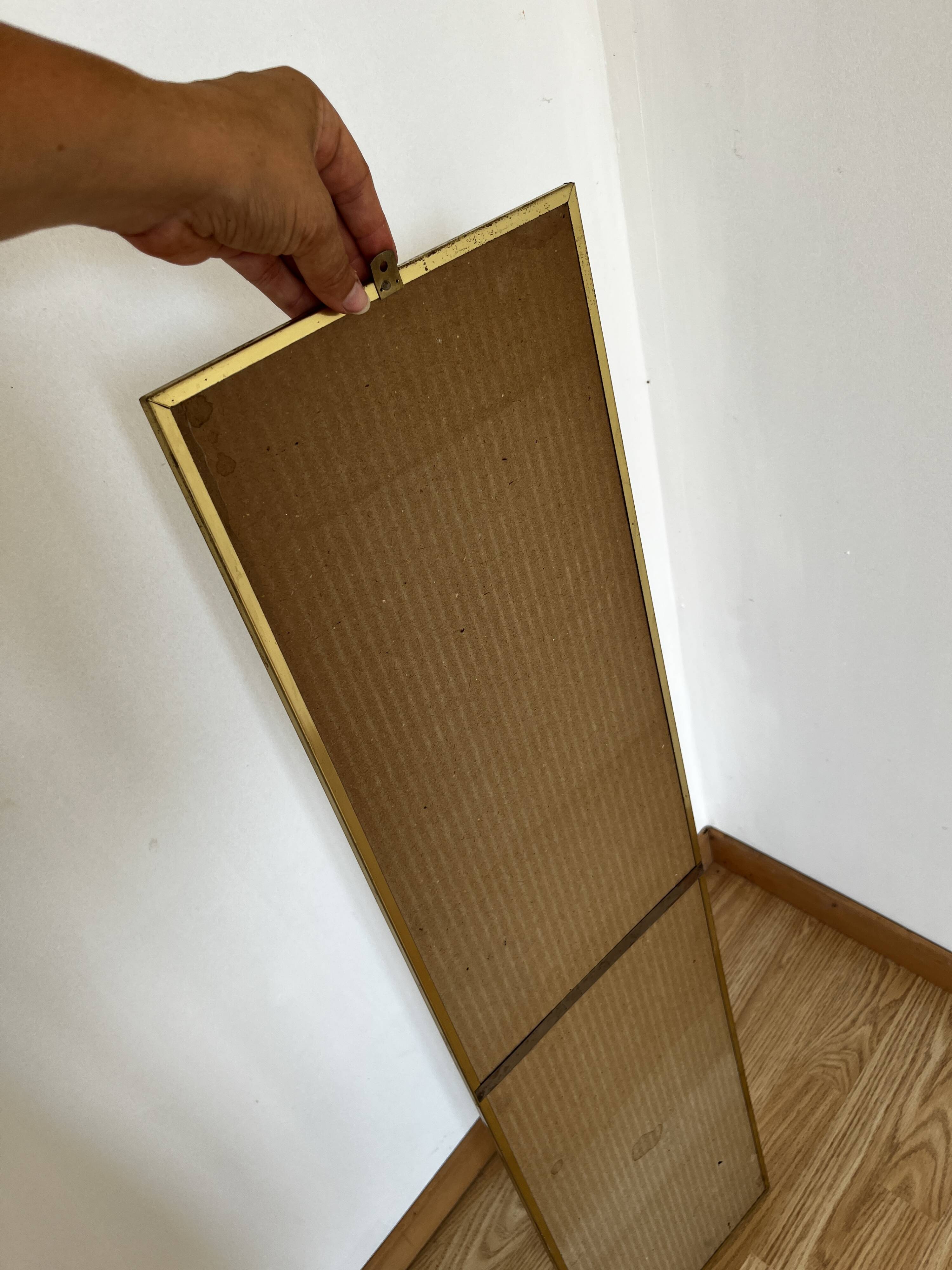 Long wall mirror