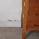 Commode vintage pieds compas