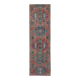 Vintage Turkish Oushak Handmade Cotton Pink Wool Runner 74x260