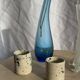 Vase soliflore bleu