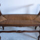 Banc en paille