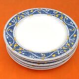 6 soup plates Real stoneware