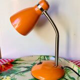 Vintage orange desk lamp