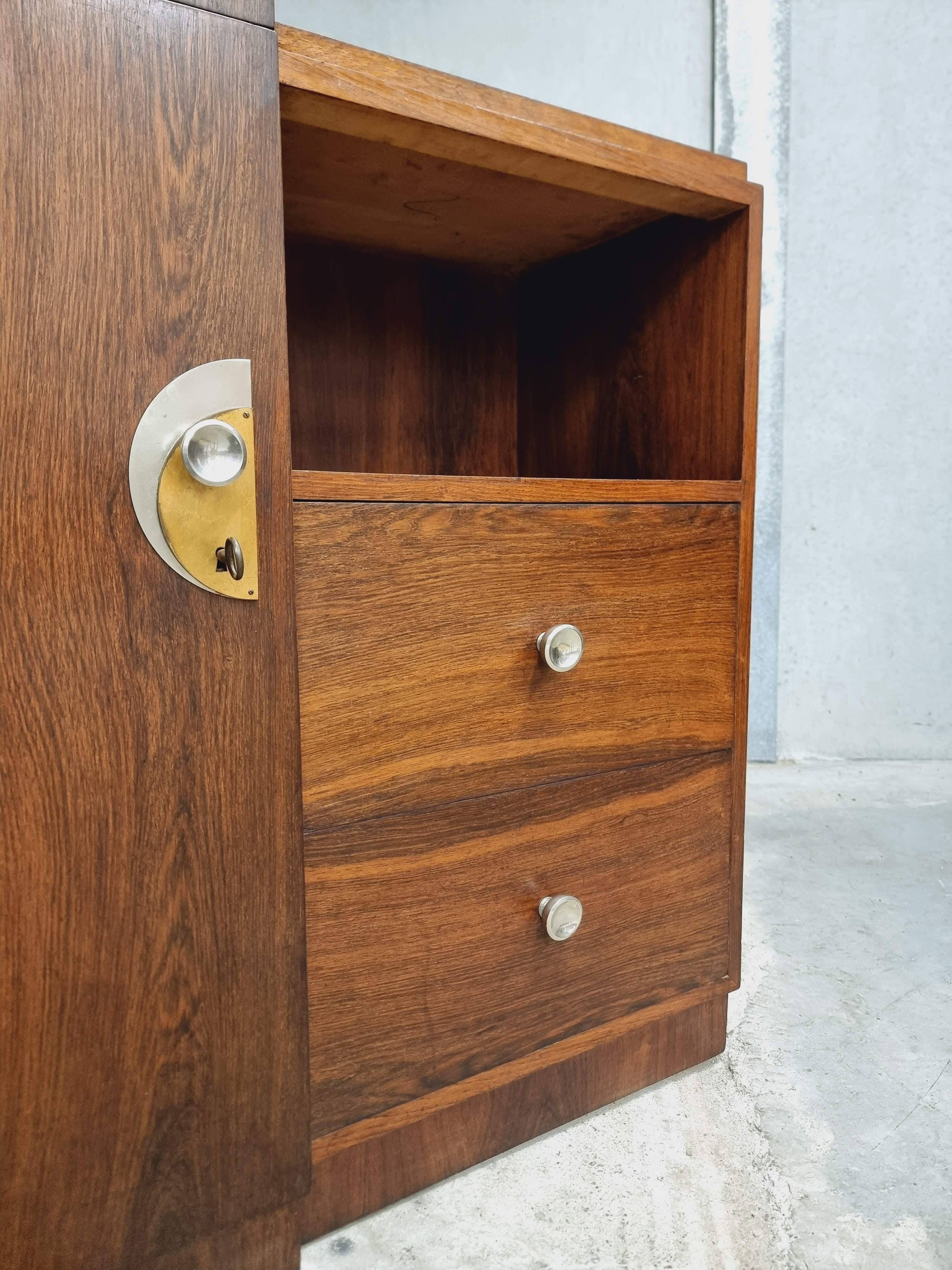 Art Deco sideboard dresser French chest of drawers rosewood