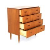 Teak chest of drawers, Sweden, 1950