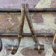 Coat rack bentwood hook style faux bamboo