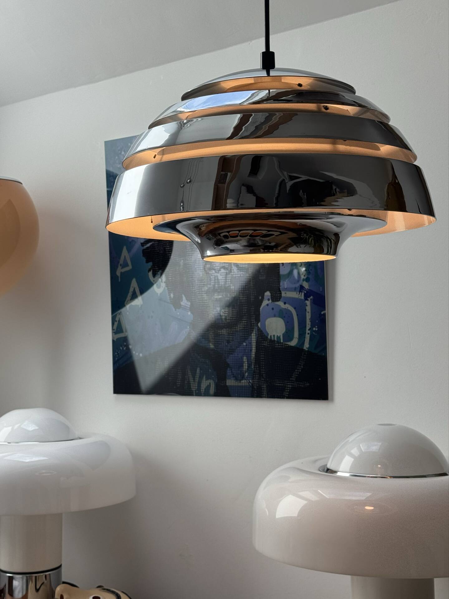 Suspension Dôme de Hans-Agne Jakobsson pour Ab Markaryd, 1960s