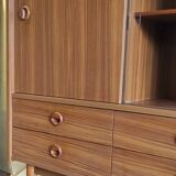 High Scandinavian style wooden buffet - 1960s/70s