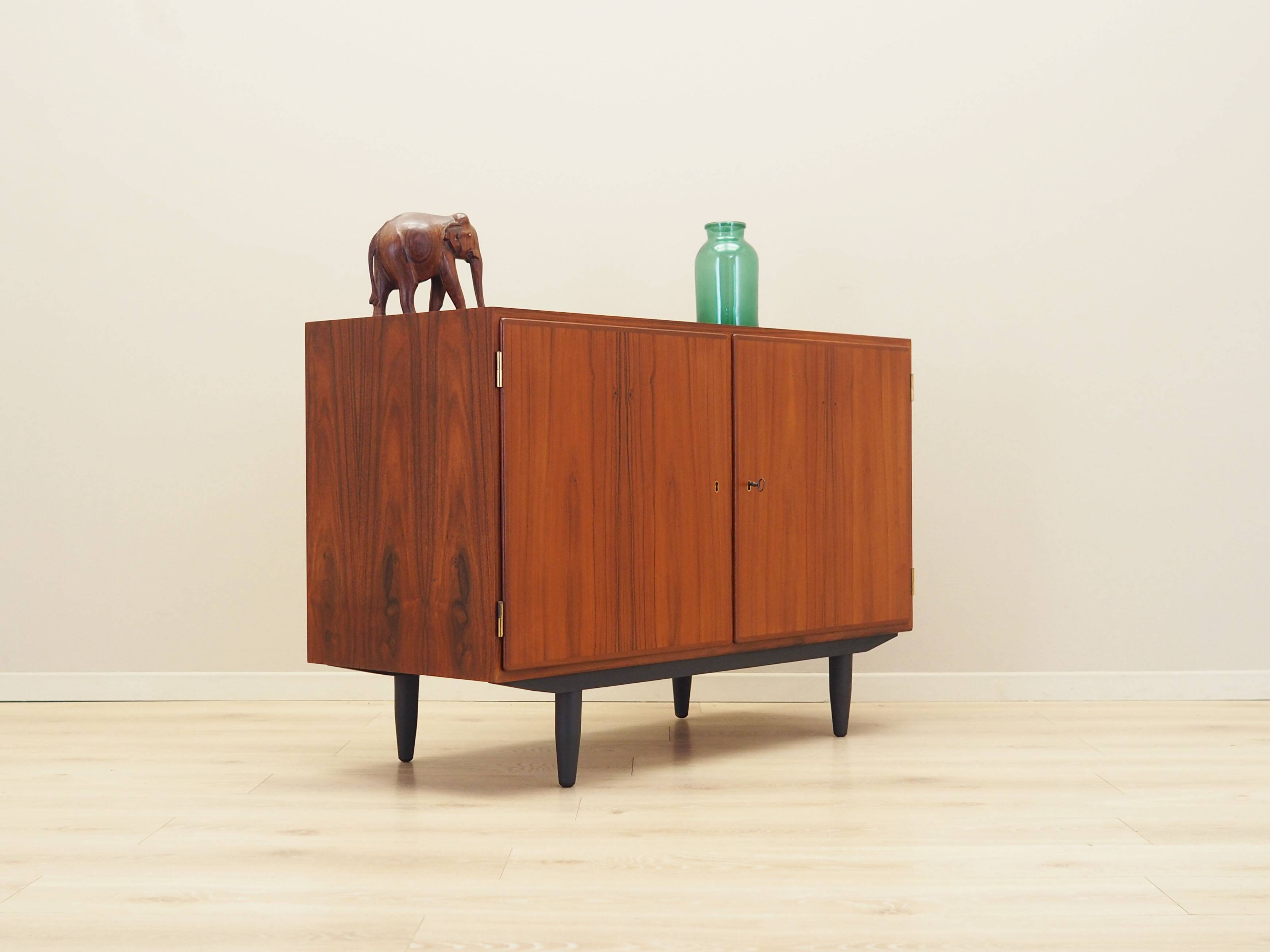 Rosewood cabinet, Danish design, 1970s, designer: Carlo Jensen, production: Hundevad
