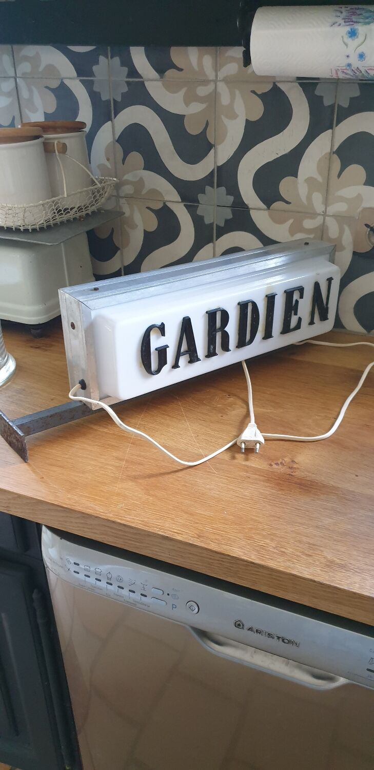 Illuminated panel guardian lodge