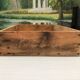 Old wooden box industrial