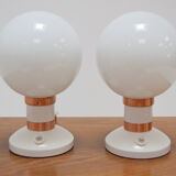Mid-century pair of table lamps Drukov,1970‘s