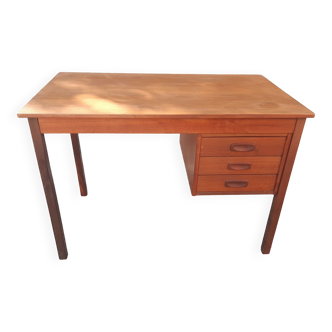 Scandinavian desk in teak 1960