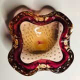 Murano glass ashtray attributed to Alessendro Mandruzzato 1970