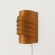 Swedish Wooden Wall Lamp by Hans Agne Jakobsson for Ellysett Markaryd