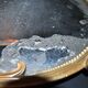 Antique mirror tray Centerpiece mainly in bronze and mercury glass