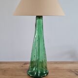 Blown glass lamp