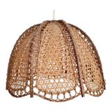 Wicker pendant light