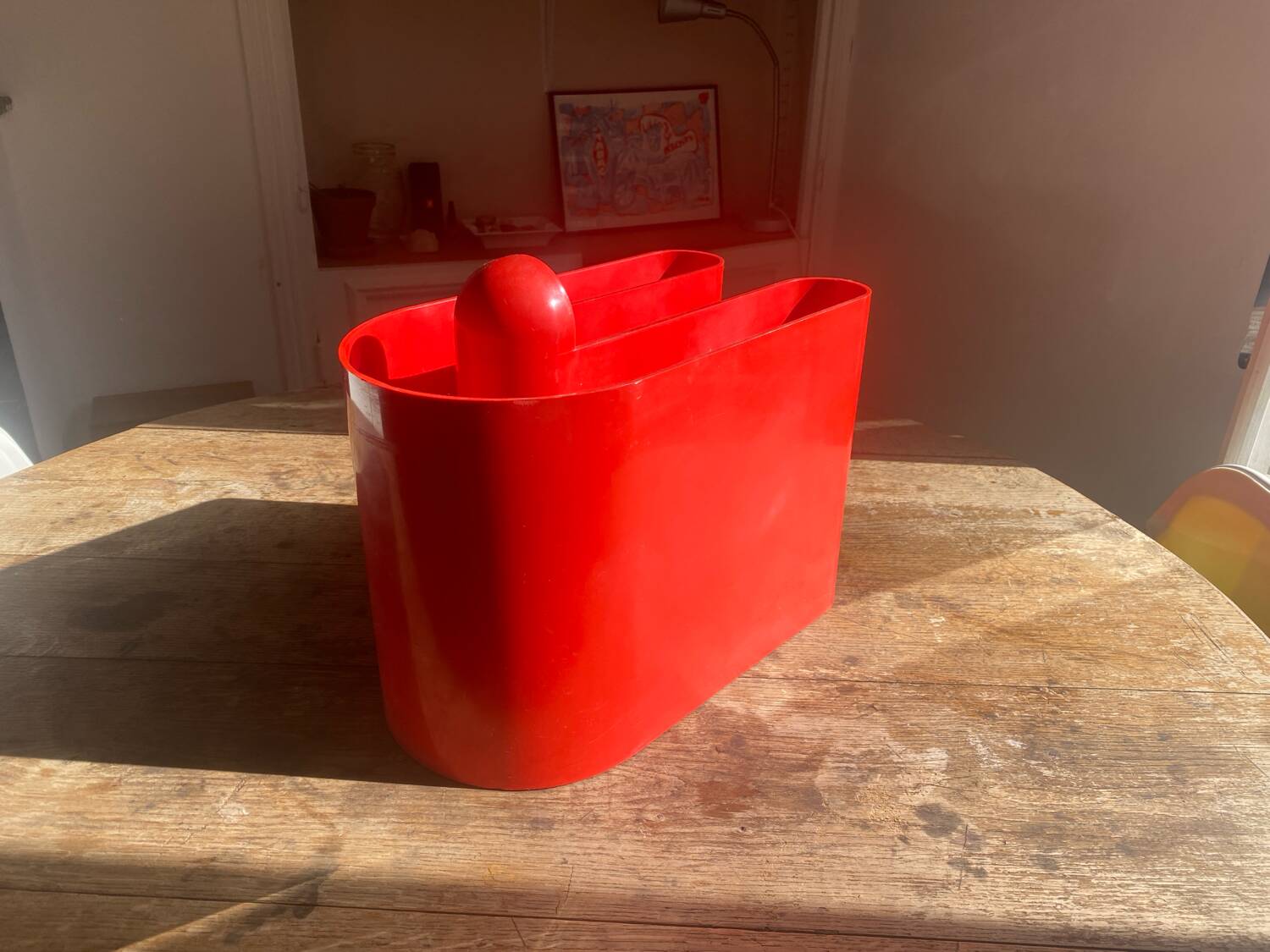 Magazine holder Rodolfo Bonetto space age 1960