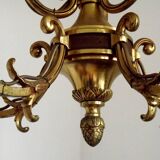 Lustre 5 lumière 3 côtés cage 4499