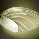 Italian art glass disc table lamp by Vetri Murano, 1970