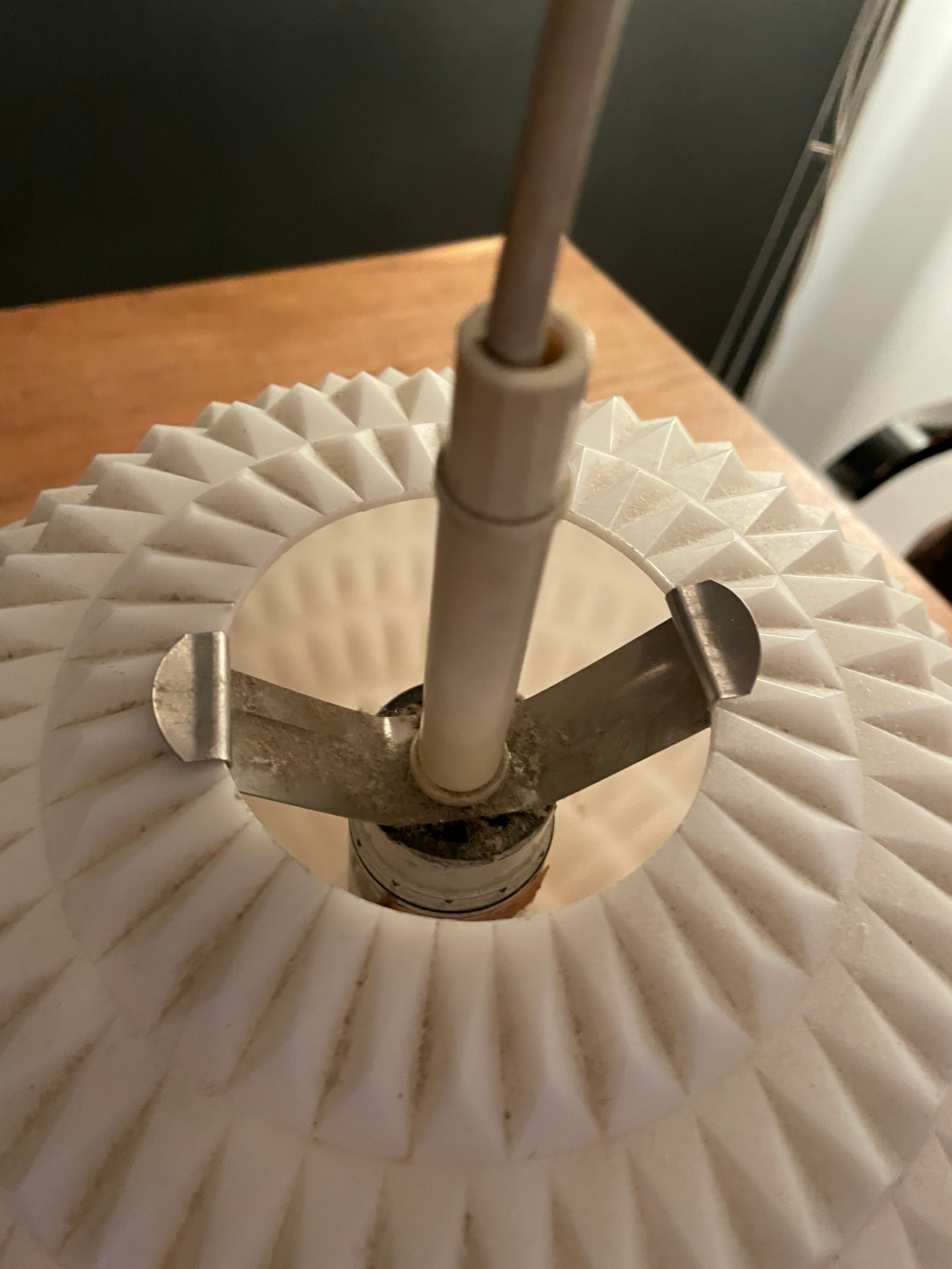 Vintage Rhodoid pendant lamp