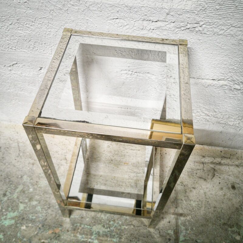 Vintage sofa end