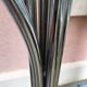 Pair of chrome coat rack designate Fase